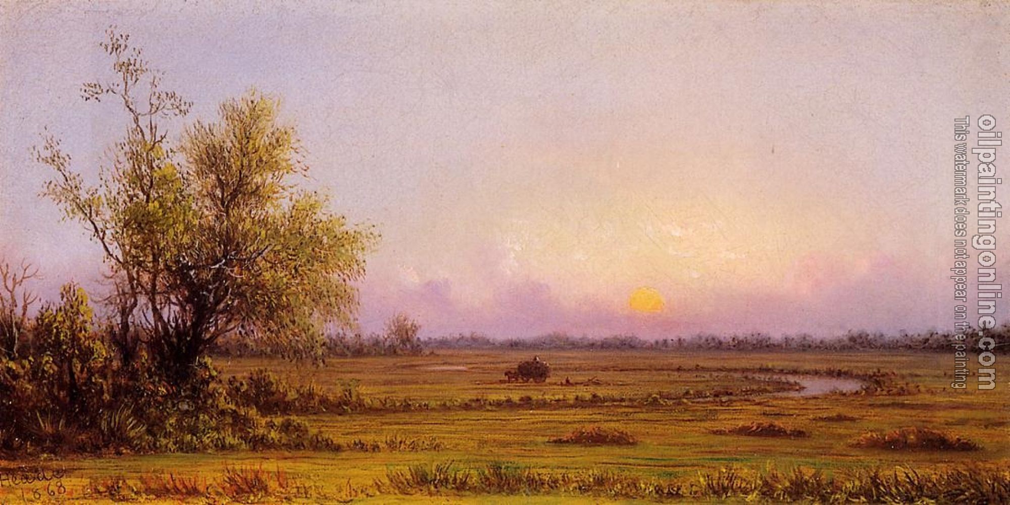 Heade, Martin Johnson - Sinking Sun